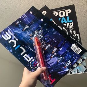 KPOP MAGAZINES W/ HELLO BITCHES TOUR LIGHTSTICK